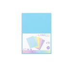 Pochette coin viquel rainbow pastel polpropylene a4        coloris assortis lot 10       unites
