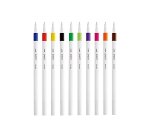 Feutre uniball emott essential colors pointe fine  coloris assortis pochette 10  unites