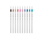 Feutre uniball emott pastel colors pointe fine coloris    assortis pochette 10 unites