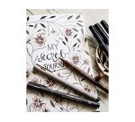 Feutre technique uniball theme brush art pointes       calibrees et coloris assortis pochette 5 unites