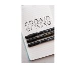 Feutre technique uniball theme brush art pointes       calibrees et coloris assortis pochette 5 unites