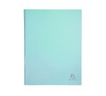 Protège-documents en polypropylène semi rigide Aquarel 40 vues - A4 - Couleurs assorties