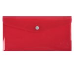 Pochette pression Iderama en polypropylène - Couleurs assorties