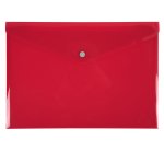 Pochette pression Iderama en polypropylène - Couleurs assorties