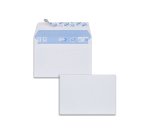 Enveloppe gpv velin blanc 80g c6 114x162mm bande adhesive   paquet 100 unites