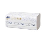 Essuie-mains tork xpress h2 premium interfolies doux      compresses 2 plis m grand     format blanc paquet 170
