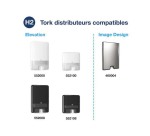 Essuie-mains tork xpress h2 premium interfolies doux      compresses 2 plis m grand     format blanc paquet 170