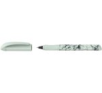 Roller a cartouche schneider easy trait moyen encre bleu   effacable coloris menthe
