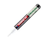 Marqueur edding 50 ecoline peinture base eau pointe      ogive 2/3mm coloris blanc