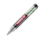 Marqueur edding 50 ecoline peinture base eau pointe      ogive 2/3mm coloris argent