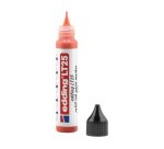 Recharge edding lt 25 encre marqueur peinture ecoline     25ml coloris rouge