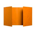 Protège cahier carte lustrée 225g - 17x22 cm