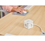 Power cube fellowes multiprises coloris blanc