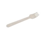 Fourchette bois couvert lisse 16cm sachet 100 unites