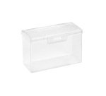 Boite viquel pour carte a collectionner pp capacite 110 cartes incolore