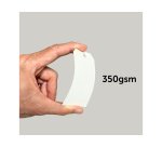Etiquette avery americaine papier recycle rigide         100x55mm sans fils coloris    blanc 1000 unites