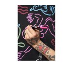 Marqueur posca pc5br peinture base eau inodore tout support pointe moyenne brush coloris  gris