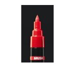 Marqueur posca pc5br peinture base eau inodore tout support pointe moyenne brush coloris  rouge