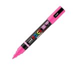 Marqueur posca pc5br peinture base eau inodore tout support pointe moyenne brush coloris  rose