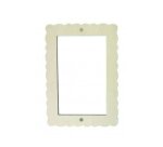 Cadre graine creative bois magnet ondules 170x120mm lot  3 unites