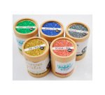 Paillettes oz international biodegradable vegetales tube  carton 35g coloris rouge