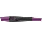 Roller cartouche schneider breeze grip antiderapant      trait moyen encre bleu royal  effacable coloris noir-baie
