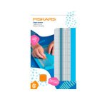 Massicot junior fiskars 29,2x17,8cm protection        transparente coloris bleu
