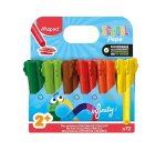 Crayon couleur maped color'peps infinity kidy      coloris assortis school pack  72 unites