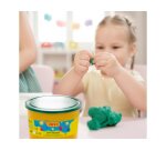 Pate a modeler jovi blandiver coloris neon assortis boite 6 pots 460g
