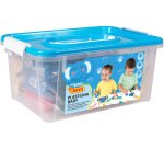 Pate a modeler jovi plastilina baby coffret       coloris assortis 20 pains 38g + 9 tampons bois pour pate a