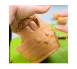 Pate a modeler jovi air dry clay autodurcissante 500g     coloris ocre