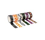 Ruban adhesif sodertex phosphorescent halloween      15mmx10m 6 modeles assortis