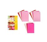 Feutrine adhesive sodertex maxi love felt 1mm 20x30cm    coloris assortis pack 25      coupons