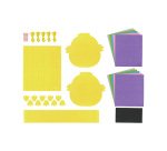 Kit creatif sodertex sac a coudre paques feutrine easter chick basket 20x22cm