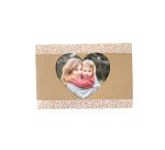 Cadre photo sodertex coeur avec chevalet love frame      carton 15,5x10,5cm pack 10    unites