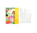 Panier sodertex paques bunny basket craft 58x38cm pack 10  unites