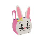 Panier sodertex paques bunny basket craft 58x38cm pack 10  unites