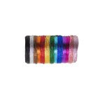 Fil broder sodertex metallique 8m coloris         assortis set 26 unites