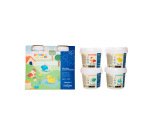 Pate a jouer sodertex pataqua couleurs primaires 500g pack  4 pots