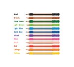 Crayon couleur pelikan griffix ergonomique coloris   assortis etui 12 unites