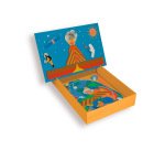 Jeu magnetique apli kids volcans 35 pieces