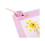 Tapis apli silicone anti-adhesif & anti-derapant  coloris lilas