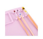 Tapis apli silicone anti-adhesif & anti-derapant  coloris lilas