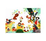 Puzzle en bois sans cadre wilson jeux il etait une fois theme contes et legendes 50   pieces