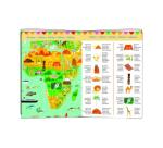 Puzzles cartes du monde djeco tour du monde 200 pieces 1    poster modele et 1 livret