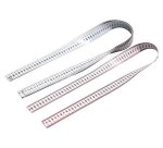 Ruban de mesure wisner souple 100 cm cote bleu et cote      rouge avec graduation         millimetres lot de 10