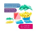 Base 10 wissner systeme decimal decomposition du      nombre jusqu a 1000 travail   en groupe 100 cubes jaunes