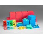 Base 10 wissner base 10 set ecole compter de 1 a 10 000   activites de manipulation 100 cubes 50 barres 30 plaques