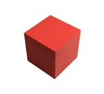Elements base 10 a l'unite wissner 1 cube millier pour   base 10 encastrale