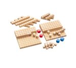 Jeux mathematiques wissner le tableau de 100 additions et   soustractions 2 plateaux de   centaines 22 reglettes 6